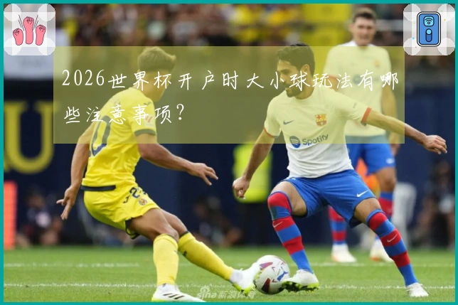 2026世界杯开户时大小球玩法有哪些注意事项？