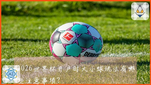 2026世界杯开户时大小球玩法有哪些注意事项？